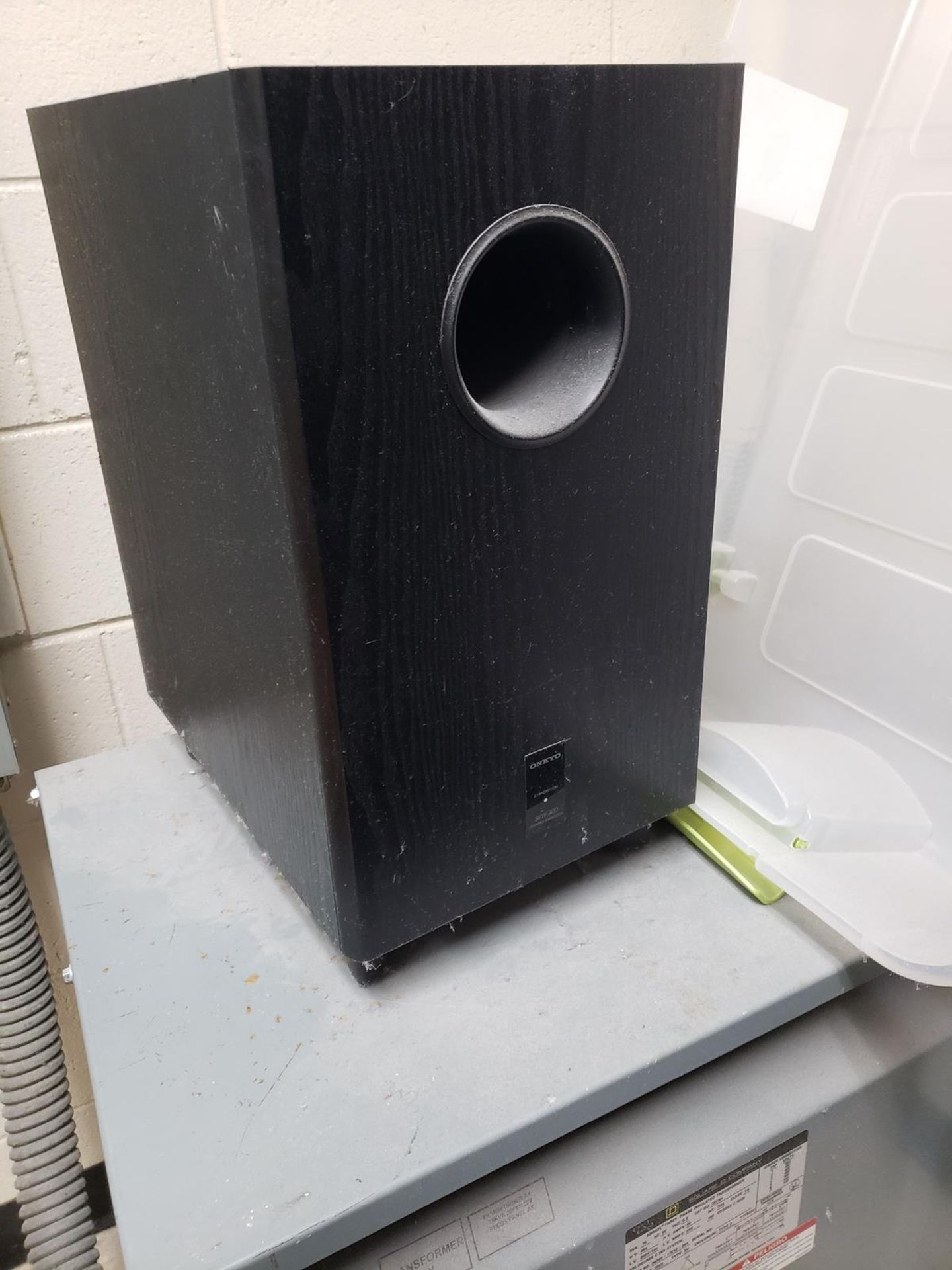 Onkyo Sound System W/ Woofer, Speakers, and Sony DVD/VHS Player | Rig Fee $150 - Image 2 of 8