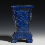 Qing Dynasty lapis lazuli stone