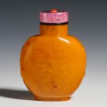 A beeswax tobacco pot from the Qing Dynasty