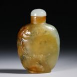 Jade tobacco pot from Qing Dynasty