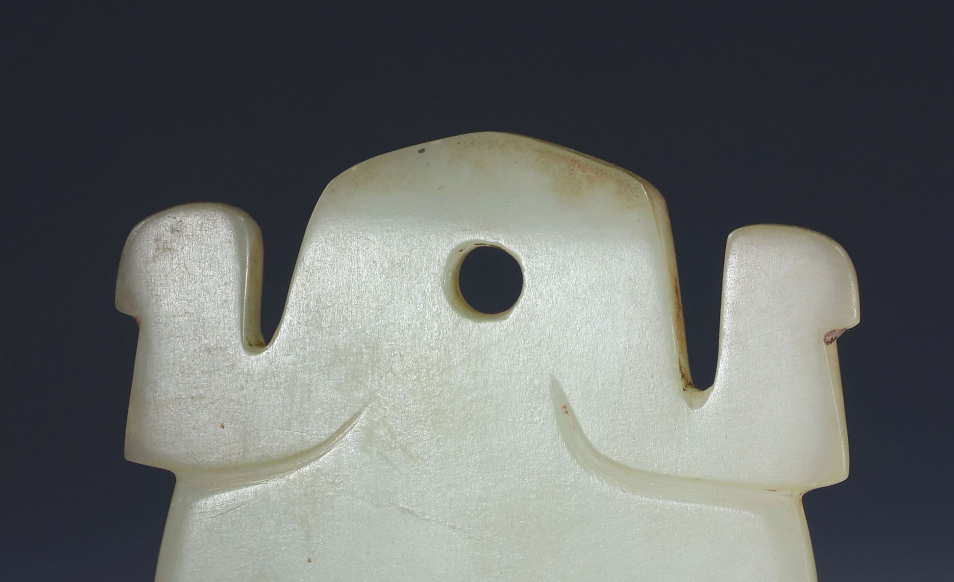 Jade salamander from  western zhou Period  - Bild 5 aus 5