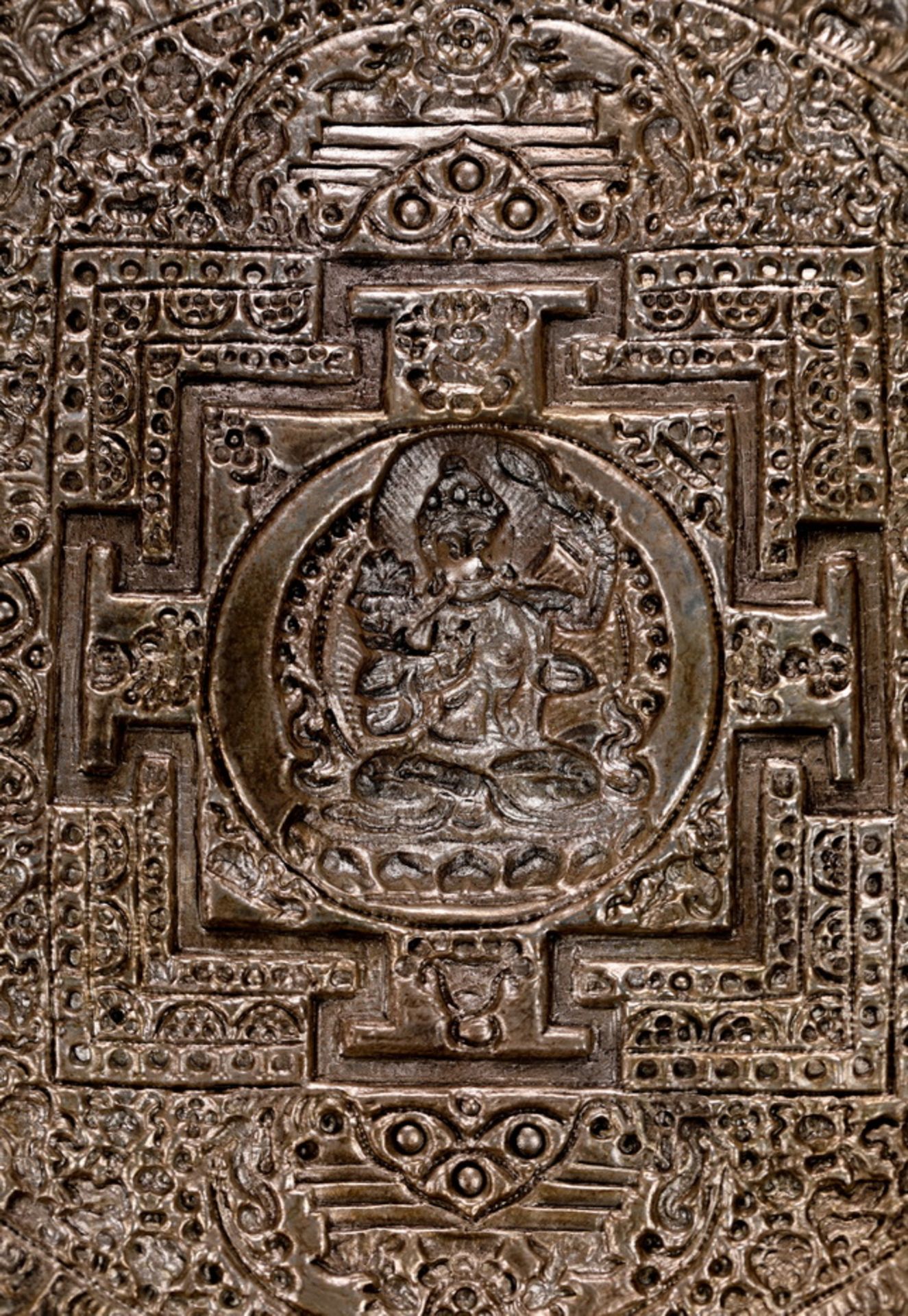 Manjusri Bodhisattva from the Qing  dynasty - Bild 7 aus 7