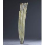 Jade dagger from Western Zhou dynasty