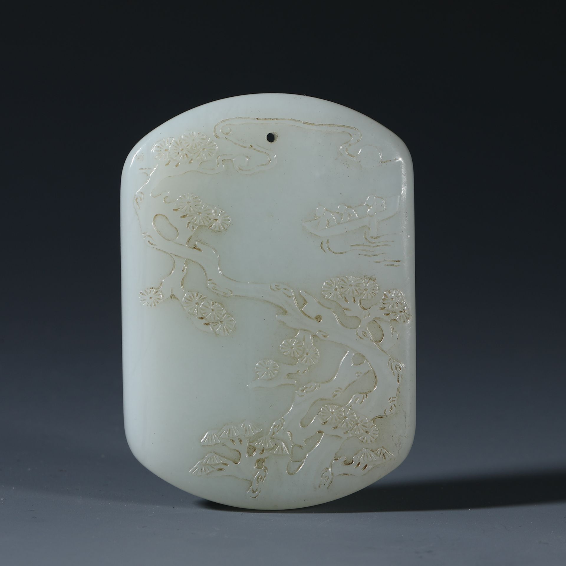 Hetian Jade pendant from  the Qing dynasty