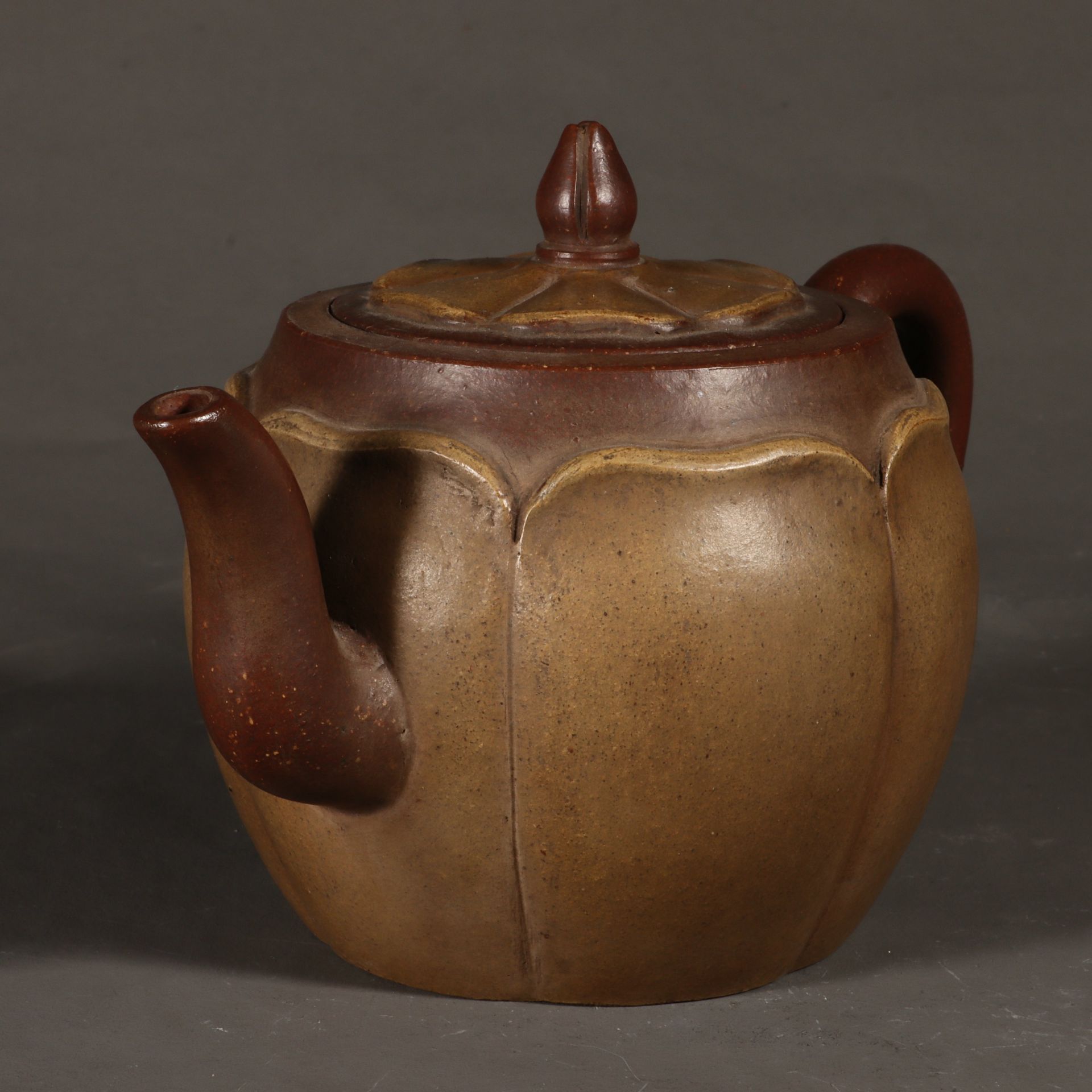 Purple clay pot from the Qing Dynasty - Image 5 of 9