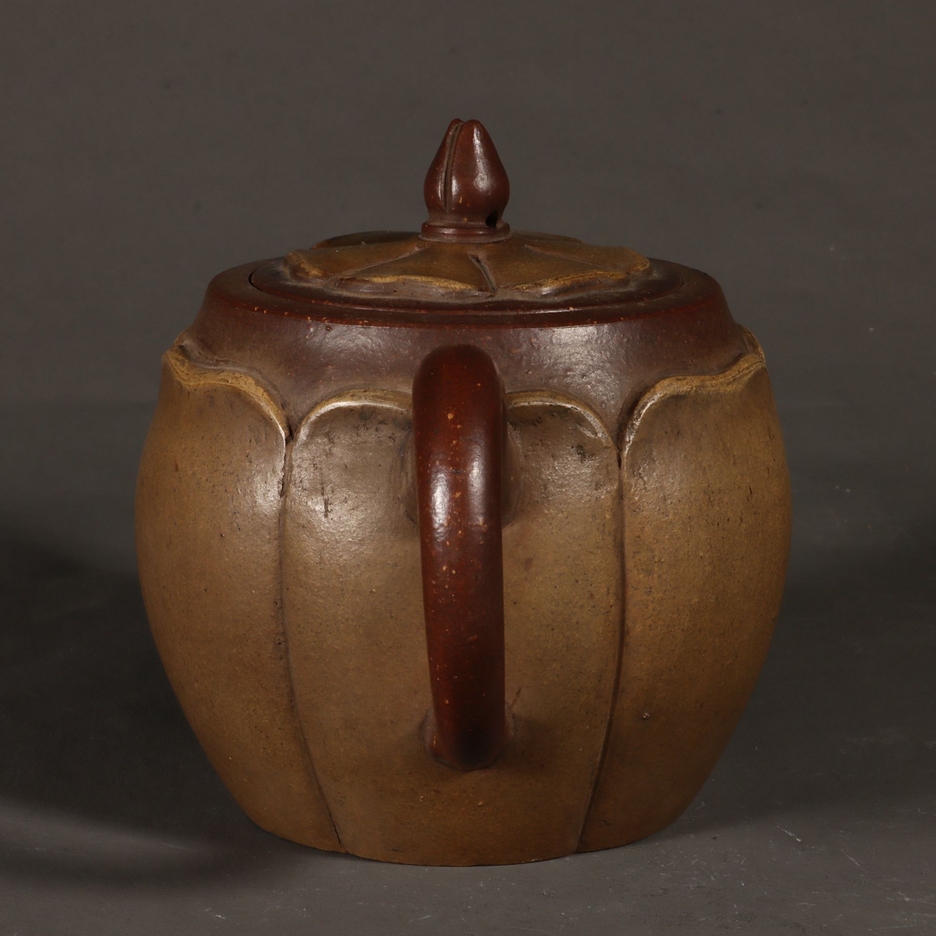 Purple clay pot from the Qing Dynasty - Image 7 of 9