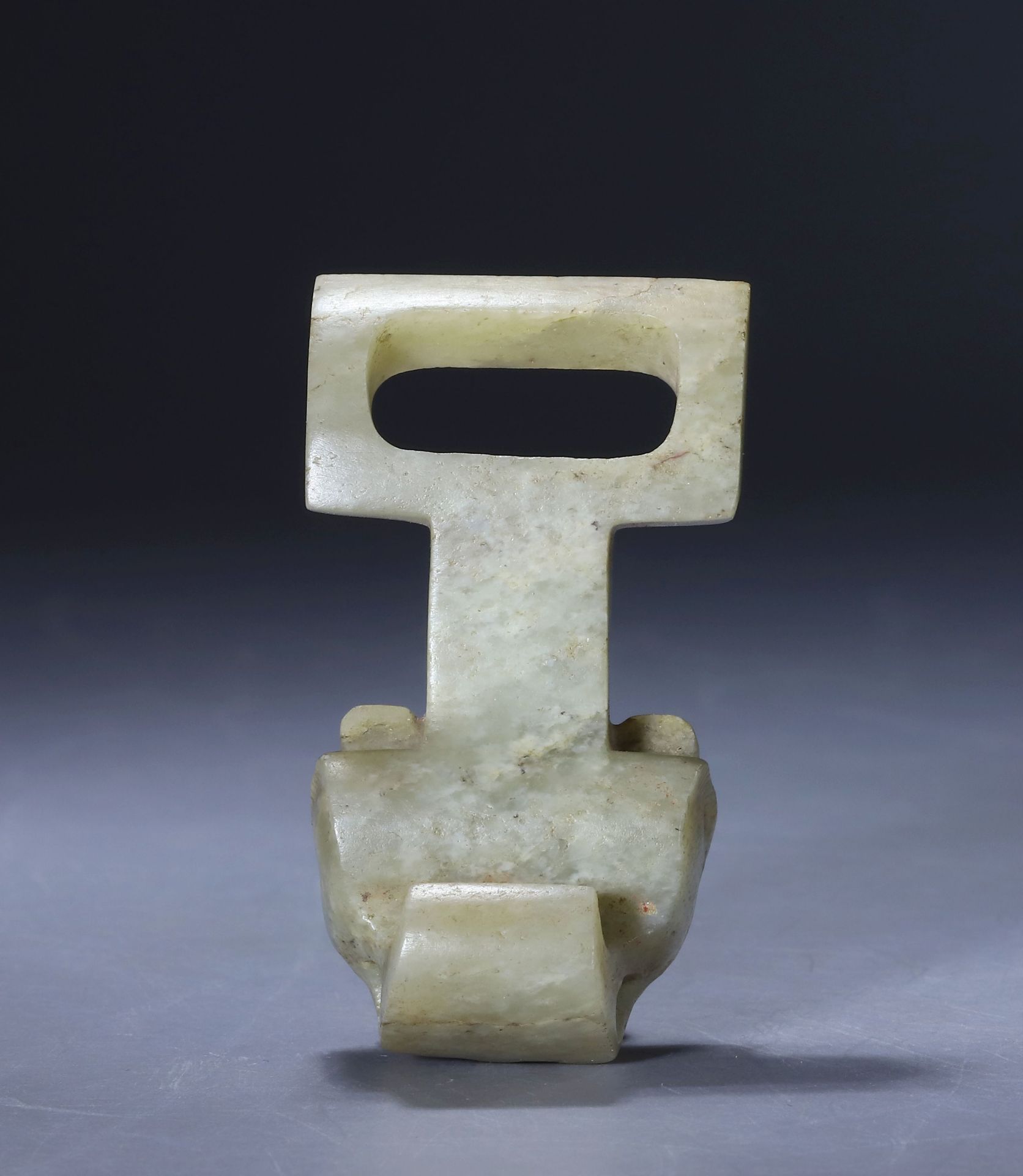 Jade belt hook from the Han  dynasty - Bild 2 aus 4