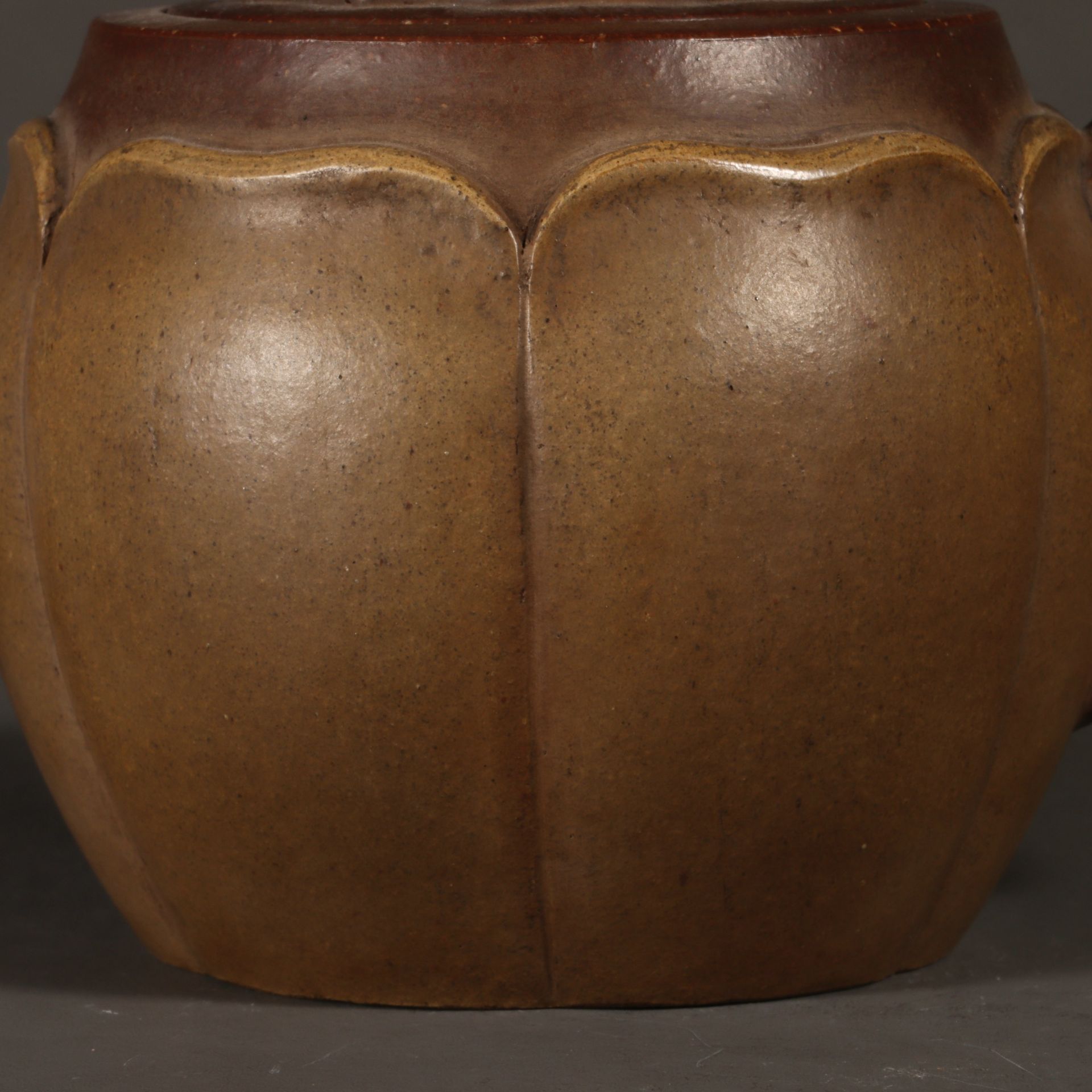 Purple clay pot from the Qing Dynasty - Image 4 of 9