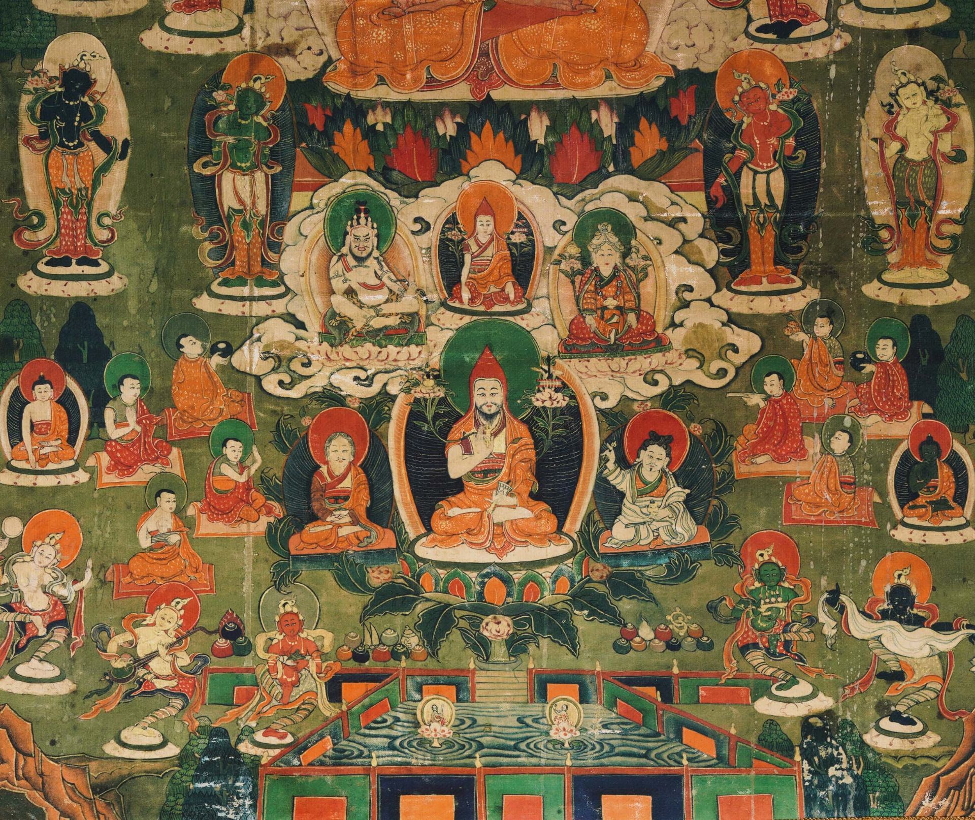 Sakyamuni Thangka from the Qing Dynasty - Bild 3 aus 12