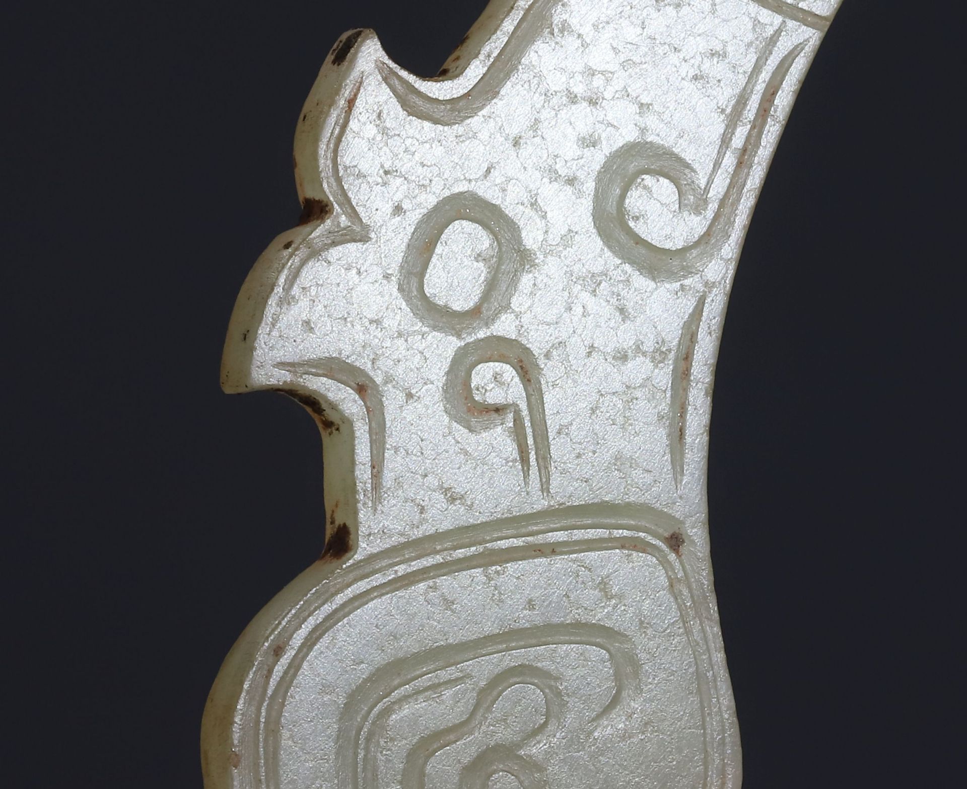 Out of the ridge jade dragon from the Zhou dynasty - Bild 5 aus 5