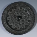 Bronze mirror from the Han dynasty