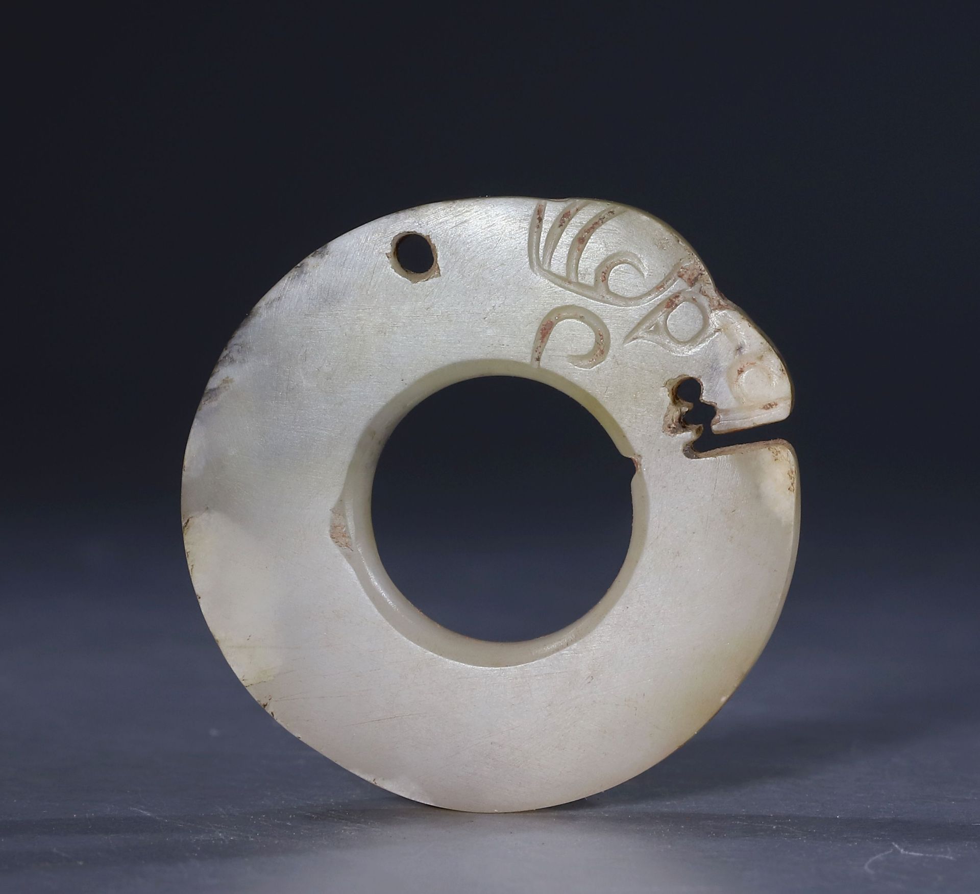 Dragon shaped ring from The western zhou Period