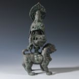 Bronze Avalokitesvara statue of Tang Dynasty
