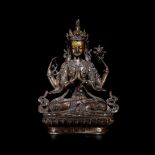 Four arm Avalokitesvara from Nepal
