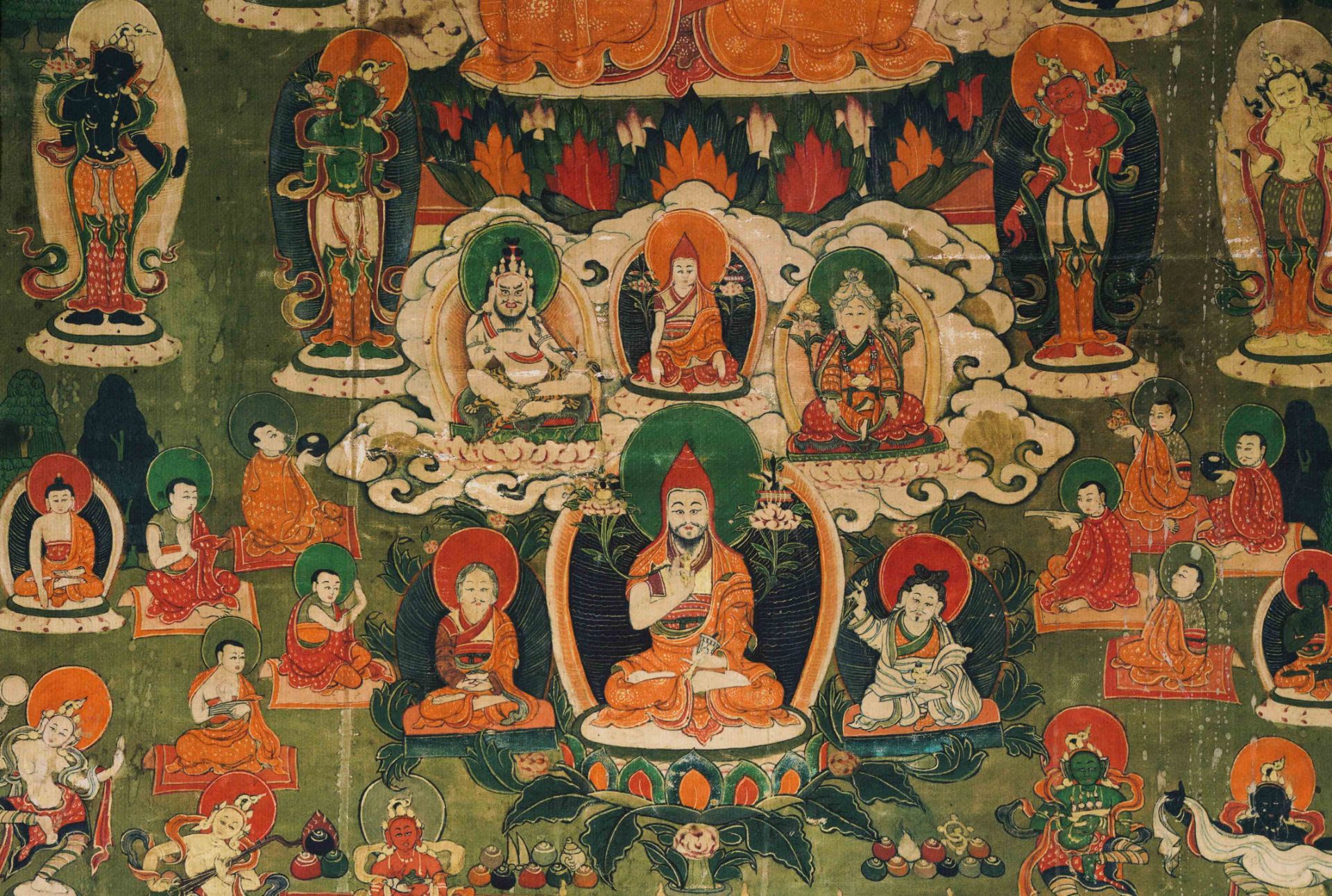 Sakyamuni Thangka from the Qing Dynasty - Bild 6 aus 12