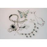 Posten hochwertiger Silber- und Modeschmuck