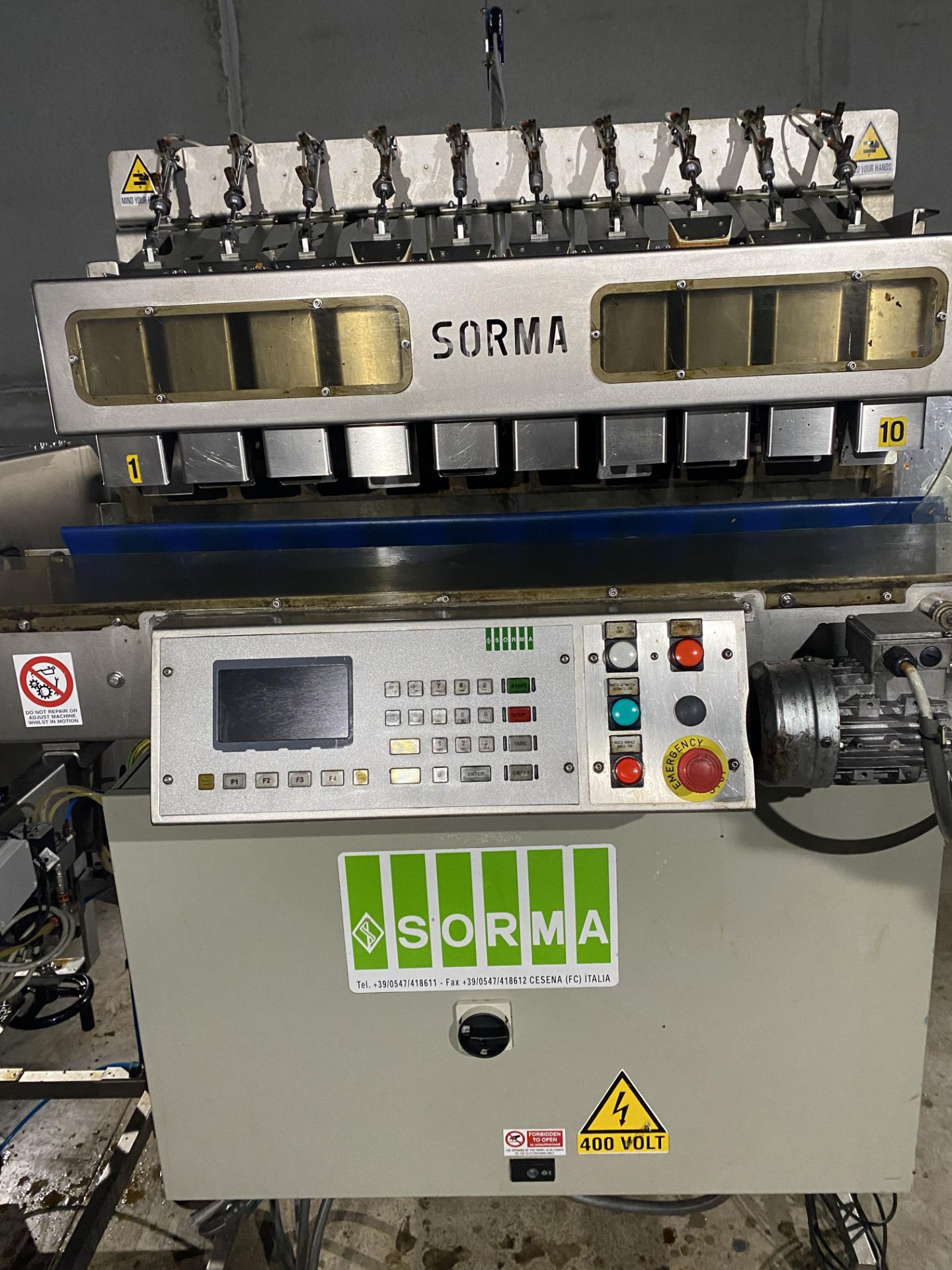 Sorma weigher with punnet filler - Image 2 of 9