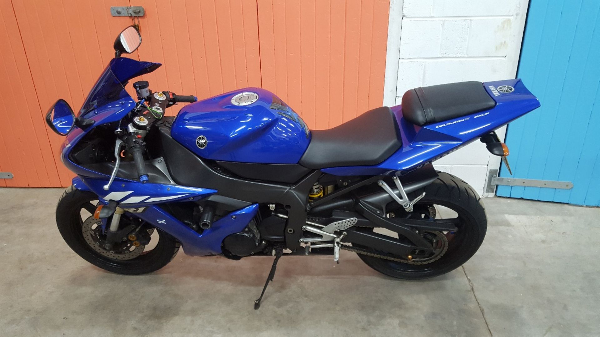 2003 Yamaha YZF-R1 Motorcycle. 998cc. Blue. Mileage: 28k. NO VAT. - Image 2 of 12