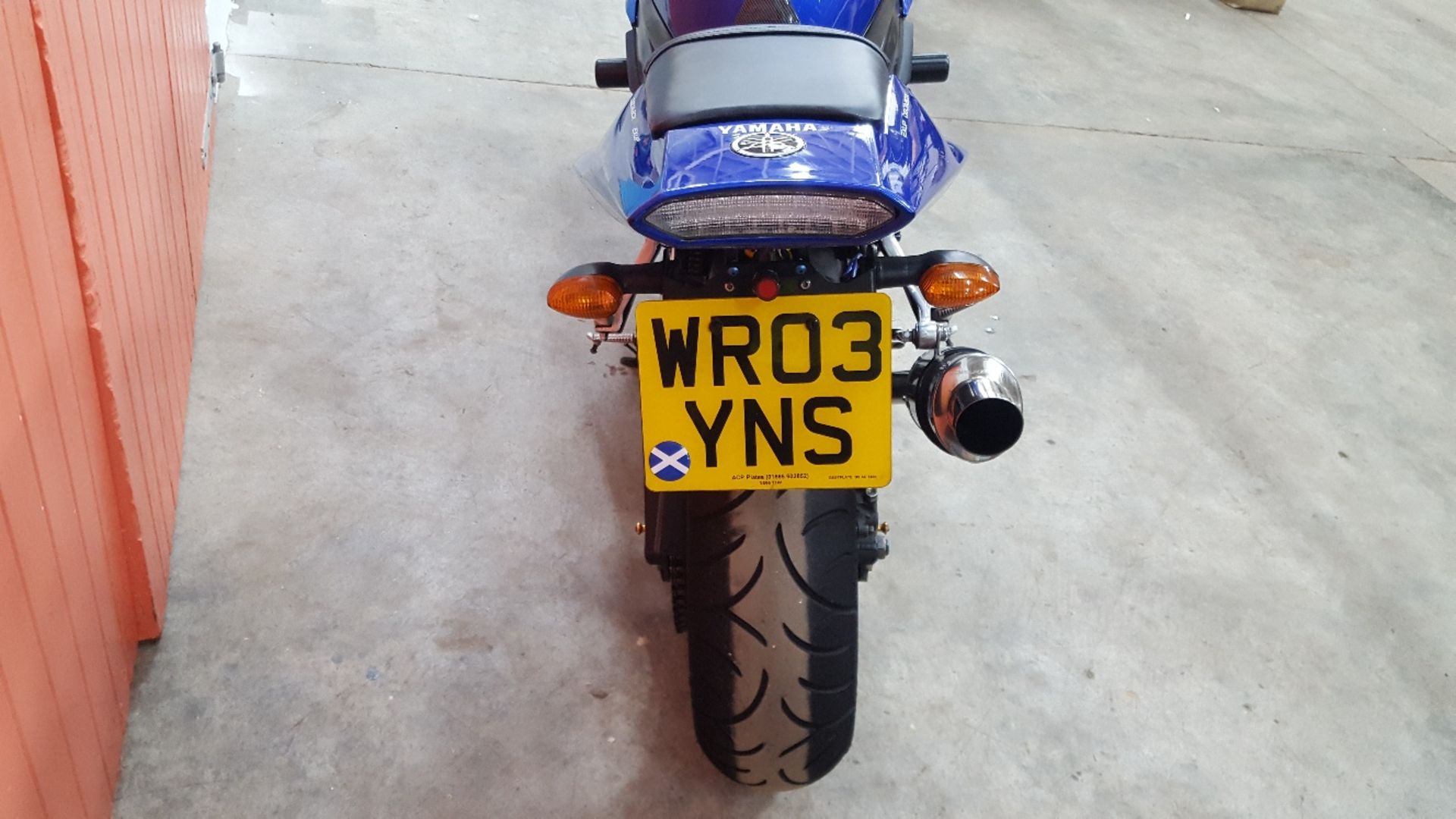 2003 Yamaha YZF-R1 Motorcycle. 998cc. Blue. Mileage: 28k. NO VAT. - Image 5 of 12