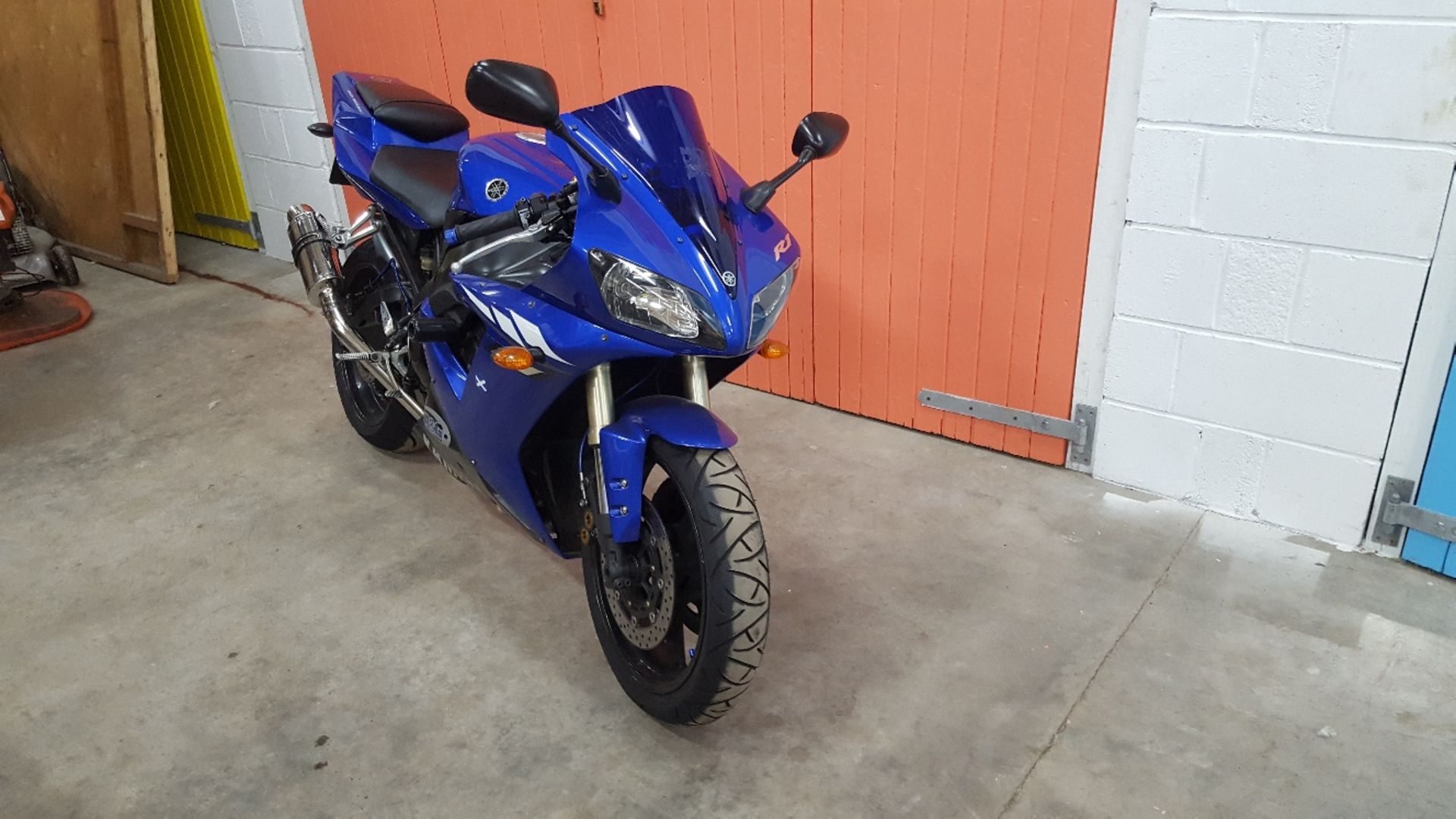 2003 Yamaha YZF-R1 Motorcycle. 998cc. Blue. Mileage: 28k. NO VAT.