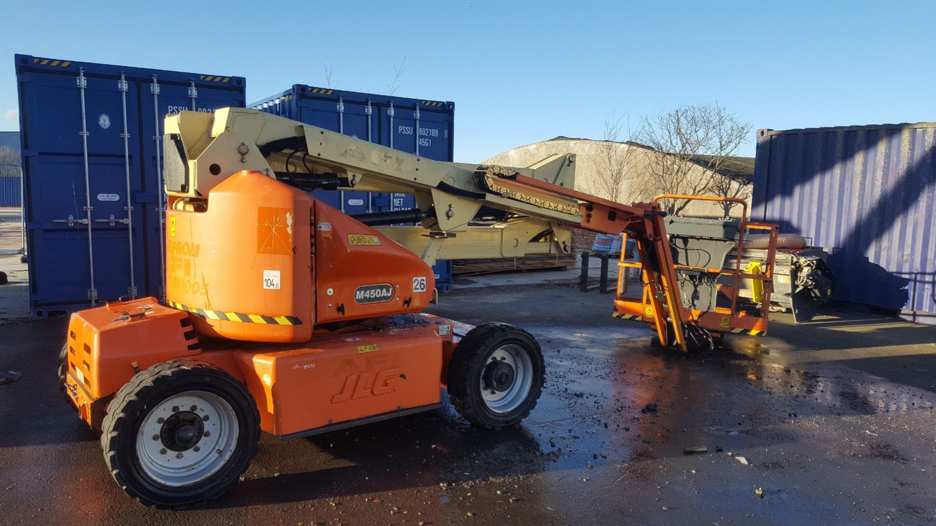 JLG M450AJ Wheeled Boom Lift Access Platform. See description. - Image 2 of 9