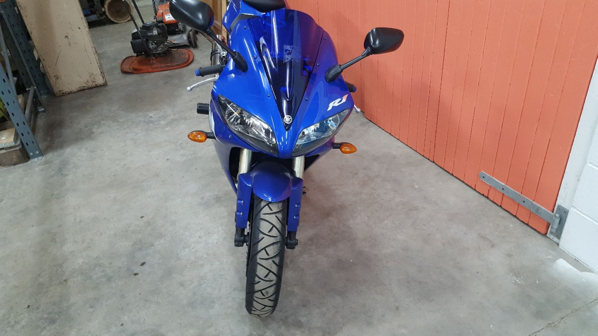 2003 Yamaha YZF-R1 Motorcycle. 998cc. Blue. Mileage: 28k. NO VAT. - Image 4 of 12