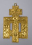 Orthodoxes Kreuz Bronze,