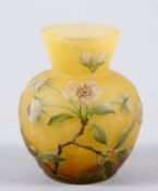 Miniatur-Vase von Daum Nancy Farbloses