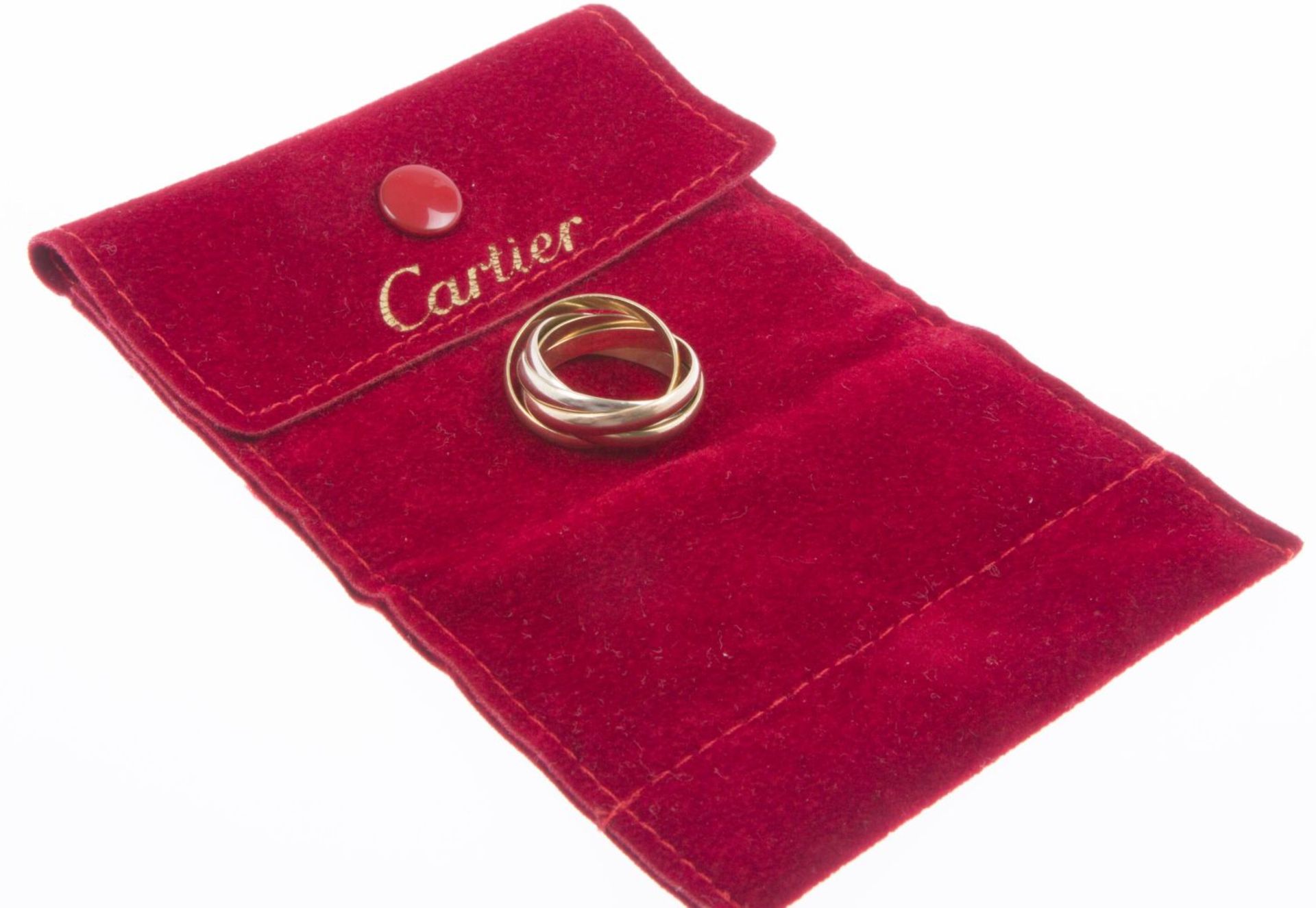 Trinity-Ring von Cartier Gelbgold, - Bild 3 aus 3