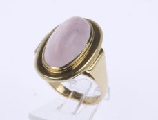 Vintage-Ring Gelbgold 585. Ovaler