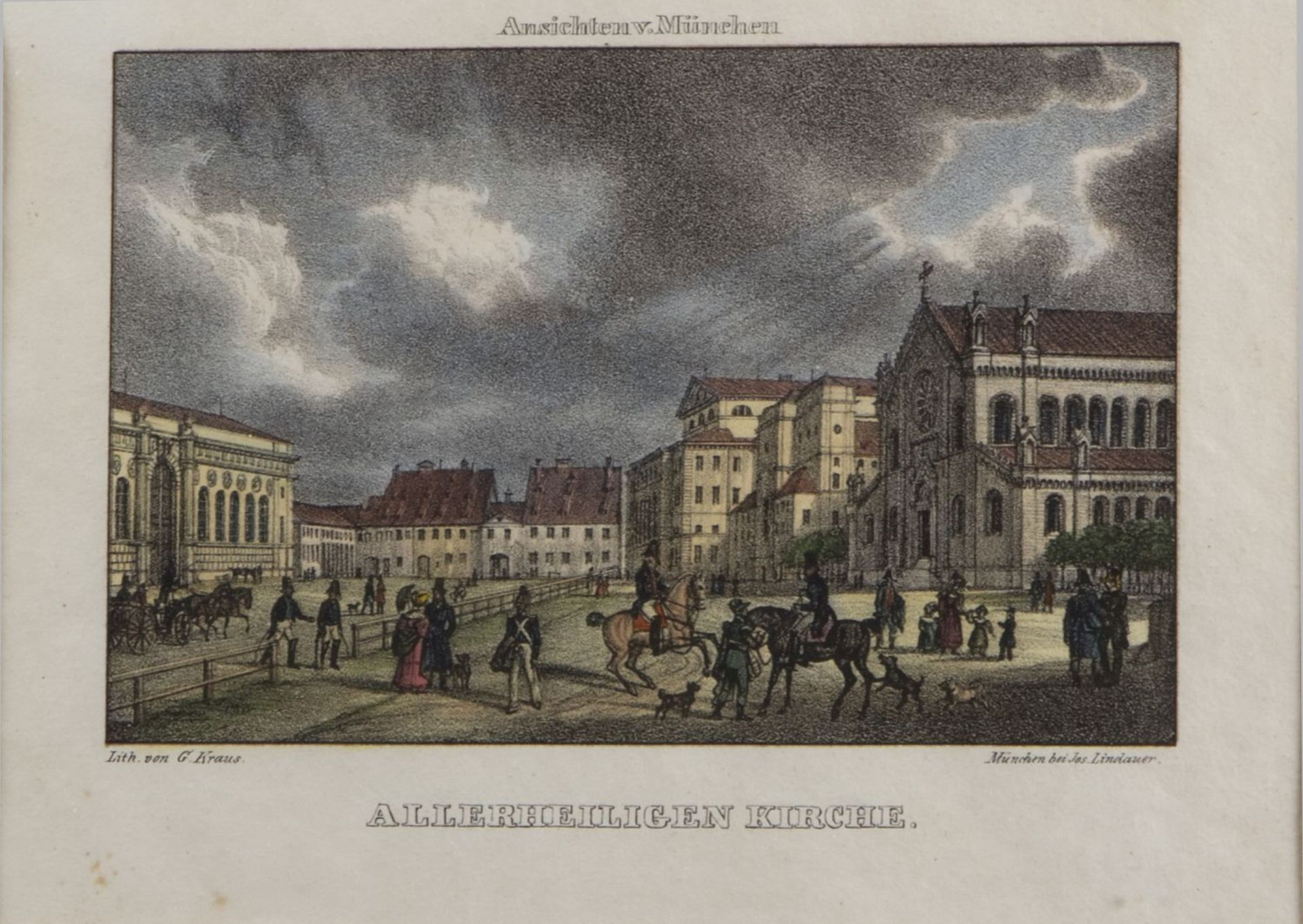 Kraus, Gustav Wilhelm. 1804 Passau - München 1852 - Bild 2 aus 4