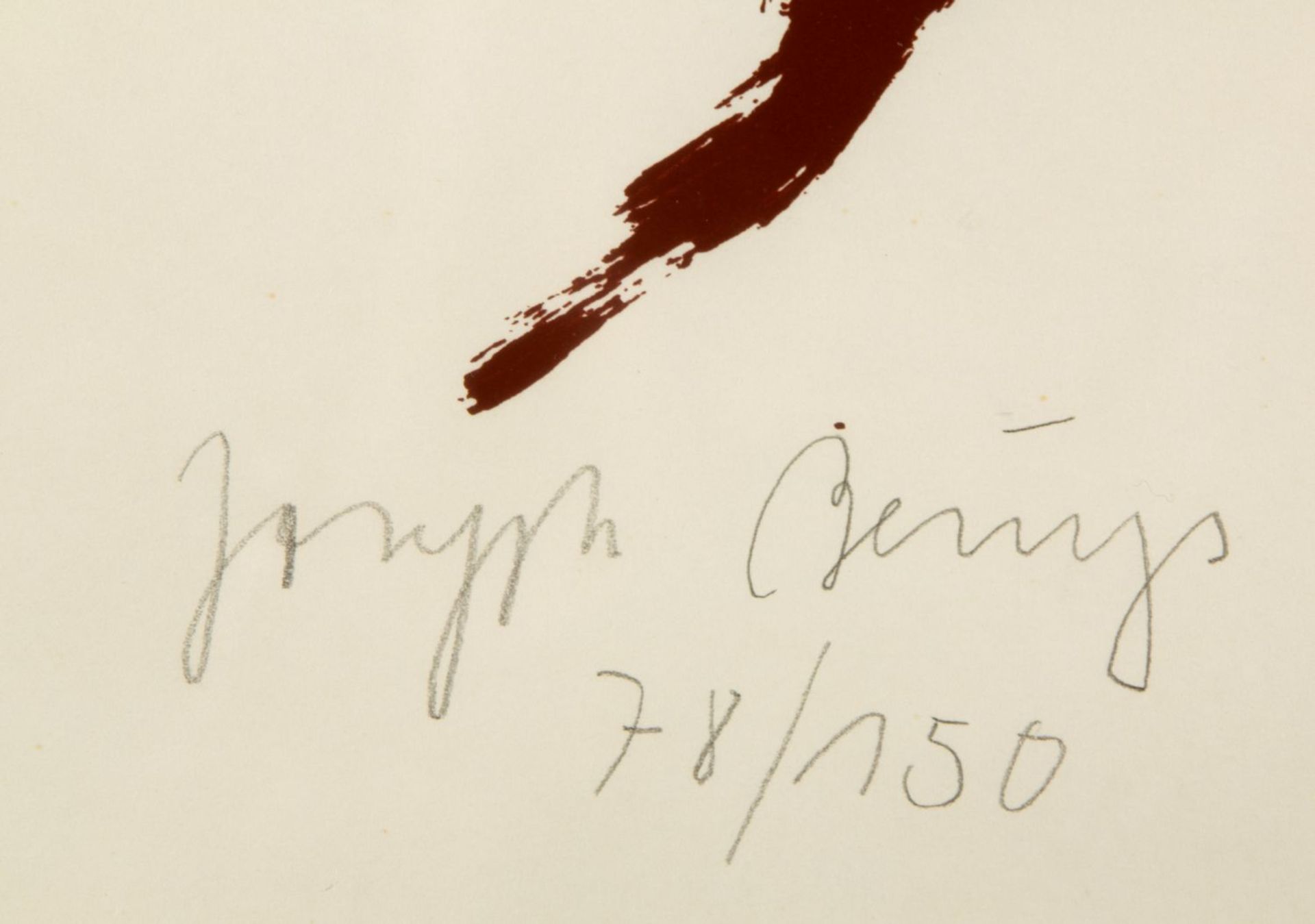 Beuys, Joseph. 1921 Kleve - Düsseldorf 1986 - Image 2 of 2