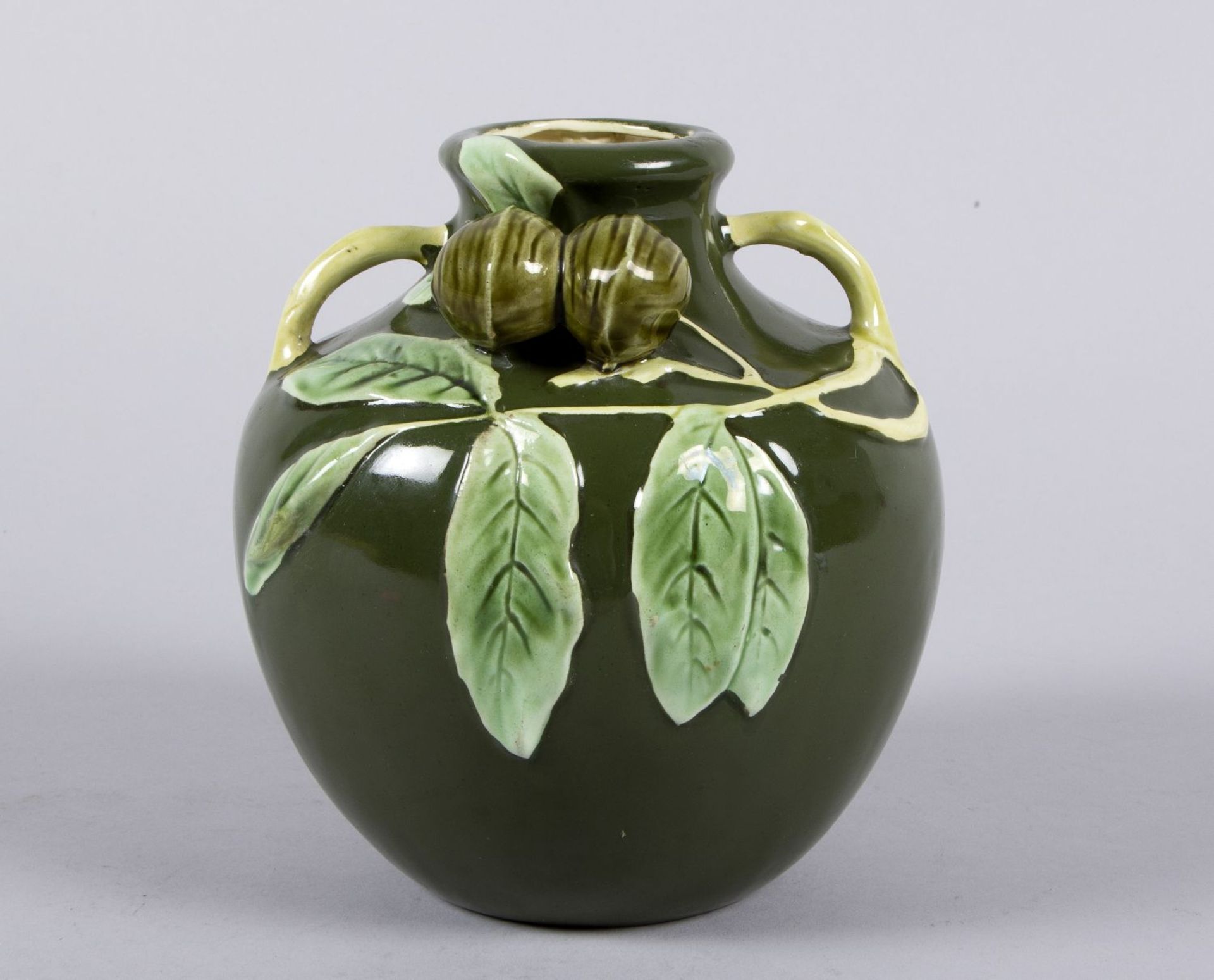 Vase Keramik. Glasur in versch.