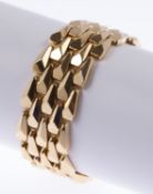 Vintage-Armband Gelbgold 750. Italien,