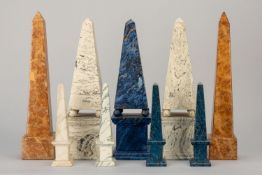 Konvolut Obelisken Verschiedene