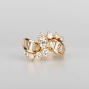 Brillant-Diamant-Ring Gelbgold 585