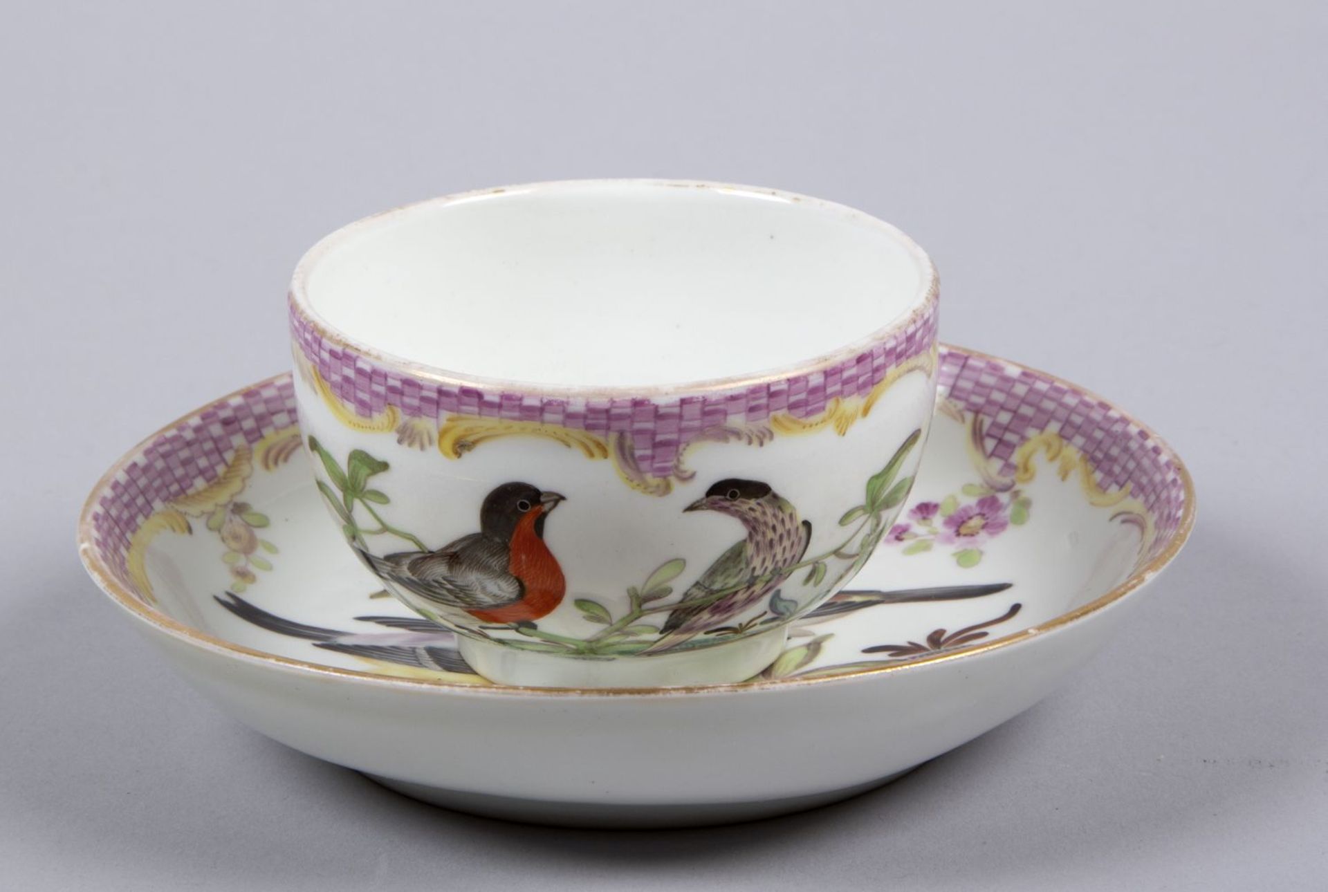 Tasse mit Untertasse Polychrome - Image 3 of 5