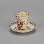 Tasse und Untertasse Polychrome