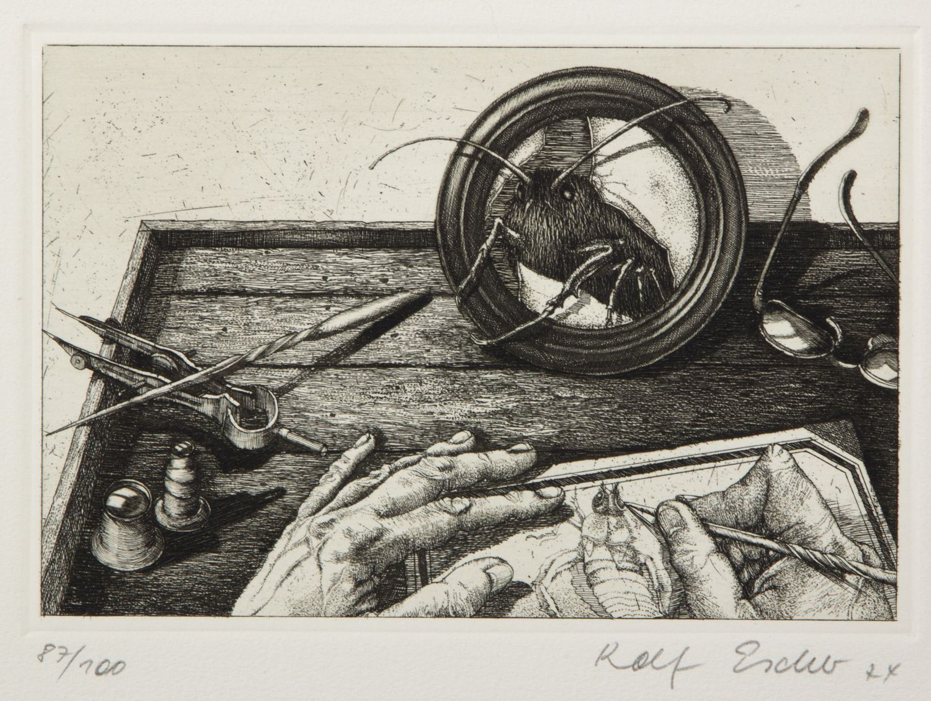 Escher, Rolf. 1936 Hagen - Image 2 of 3