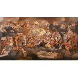 THE FEAST OF THE GODS AT THE WEDDING OF CUPID AND PSYCHE OIL PAINTING