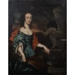 BARBARA VILLIERS, DUCHESS OF CLEVELAND OIL PAINTING