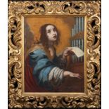 SAINT CECILIA OIL PAINTING