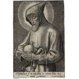 Saint Francis of Assisi, Johannes Valdor, Hieronymus Wierix