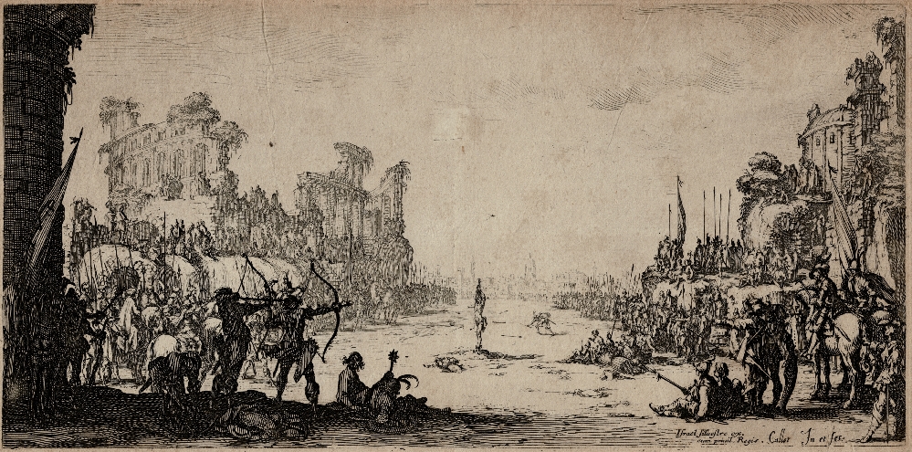 Jacques Callot : Martyrdom of St Sebastian