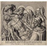 Hugo van der Goes, Hieronymus Wierix, Lamentation of Christ.