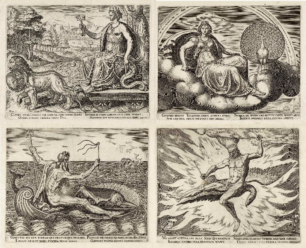 Philips Galle (1537-1612) - The four elements (4)