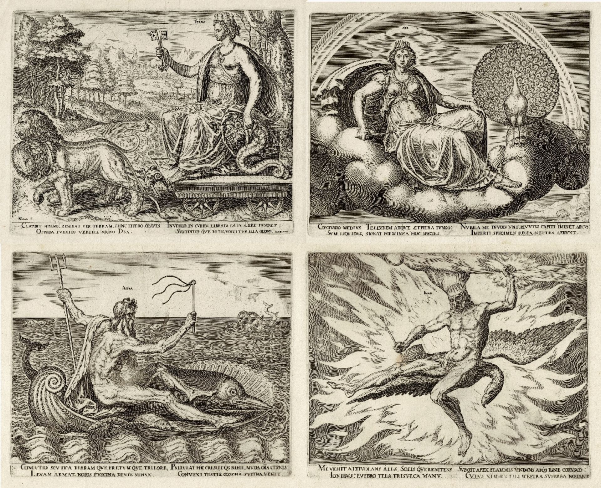 Philips Galle (1537-1612) - The four elements (4)