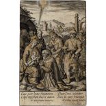 Wierix, de Mallery - Exceptional gilded adoration of the Magi