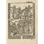 Master of Delft - Judgement of Christ, Judas hanged