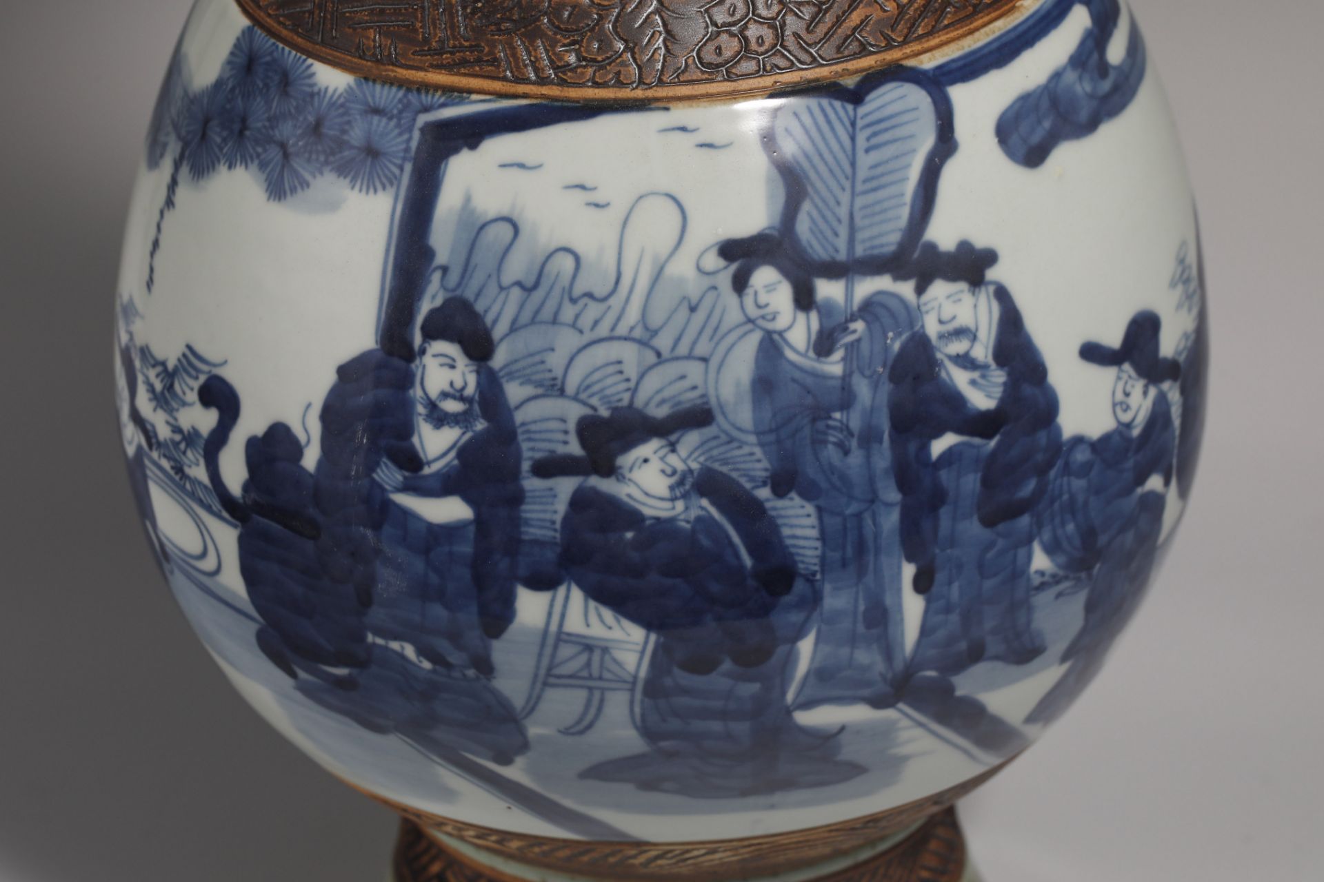 18th Century Blue and White Porcelain Vase - Image 2 of 14